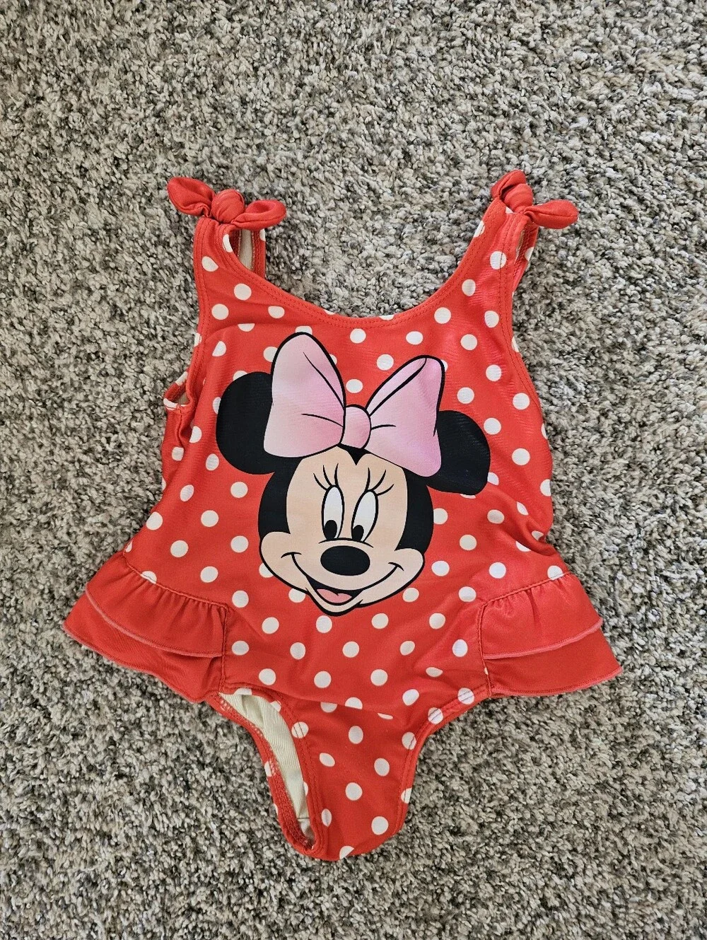 Disney Swimsuit Polka Dot 12M